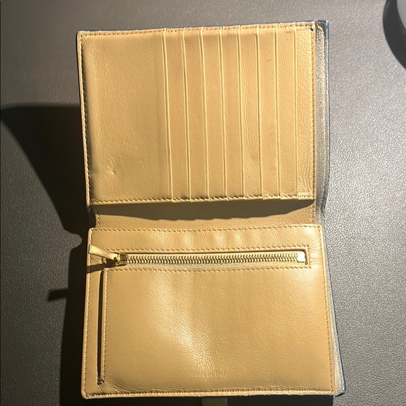 Celine Blue Leather Wallet - Picture 5 of 8